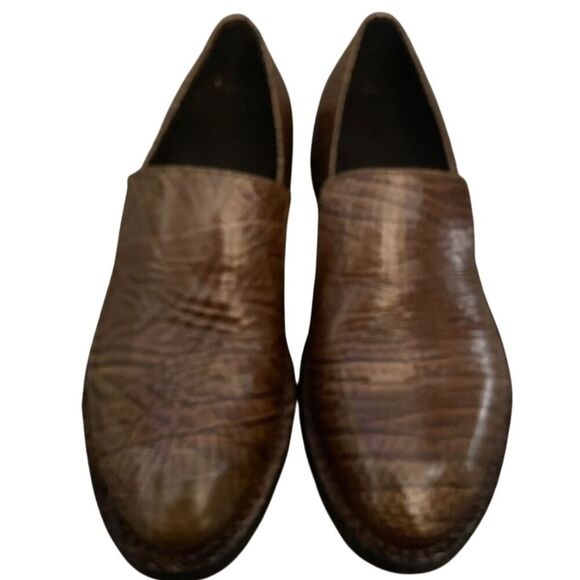 Brunello Cucinelli Shoes - Brunello Cucinelli Unisex Brown Slip-On Loafers Size 6.5 Casual